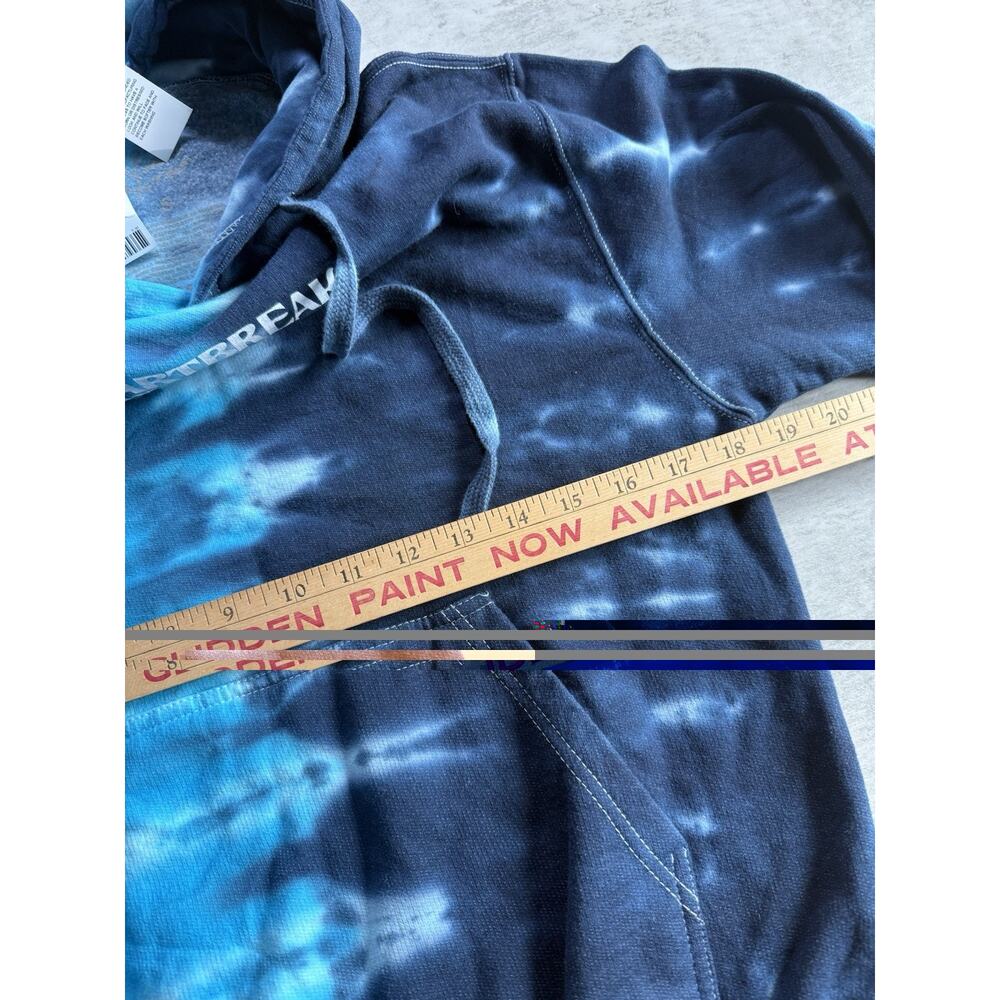 Niall Horan Heartbreak Weather UO Exclusive Tie Dye Hoodie Sweatshirt Blue S NWT - Picture 10 of 11